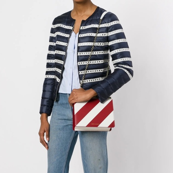 Tammy&Benjamin striped shoulder bag. Hardly used! Pristine Condition! - Picture 5 of 6